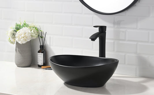 The Matte Black Finish Vessel Sinks That Bring Imagination to Sleek Contemporary Design