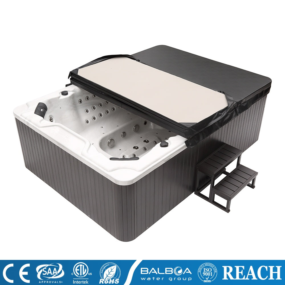 Medunjess Luxury Spa Bathtub – 125 Massage Jets, Heating & Ozone Sterilization System