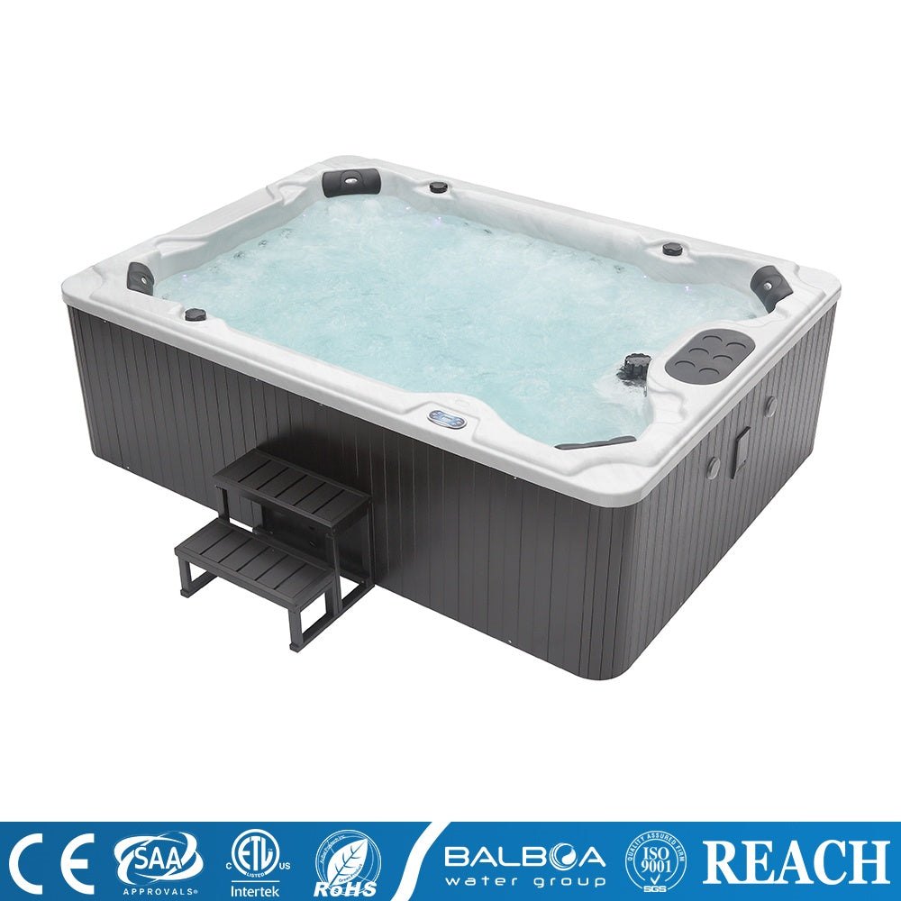 Medunjess Luxury Spa Bathtub – 125 Massage Jets, Heating & Ozone Sterilization System