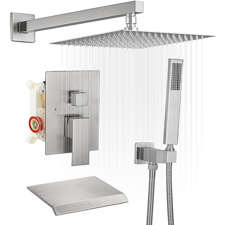 Medunjess DU04-BN Diverter Complete Shower System