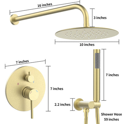 Medunjess DU-81S Diverter Tub & Shower Faucet