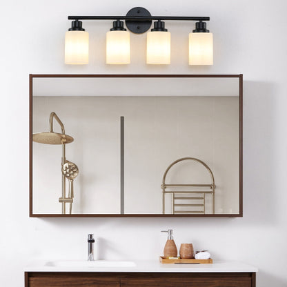 Medunjess Modern 4-Light Vanity Bathroom Mirror Light